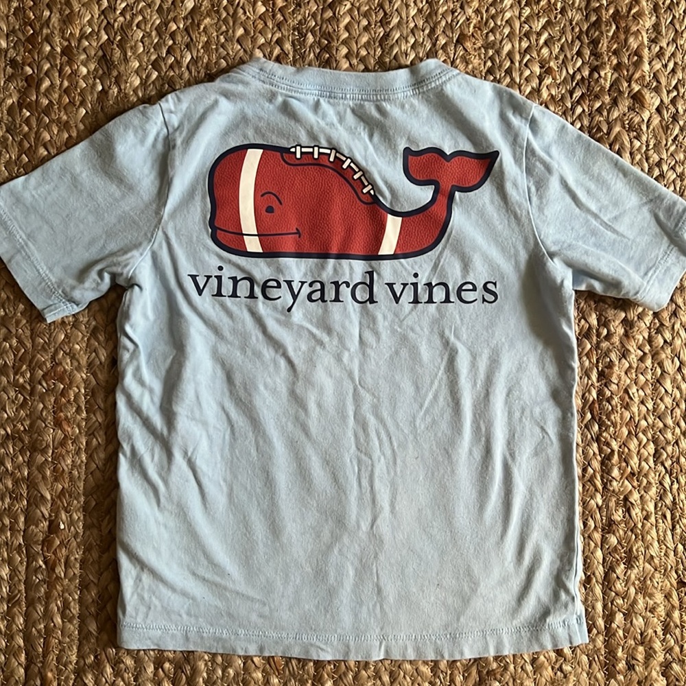 Toddler Vineyard Vines Football Shirt